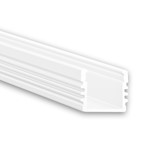 Mechanische toebehoren voor verlichtingsarmaturen DecaLED Surface, 2000x16,8x13,01 wit RAL 90